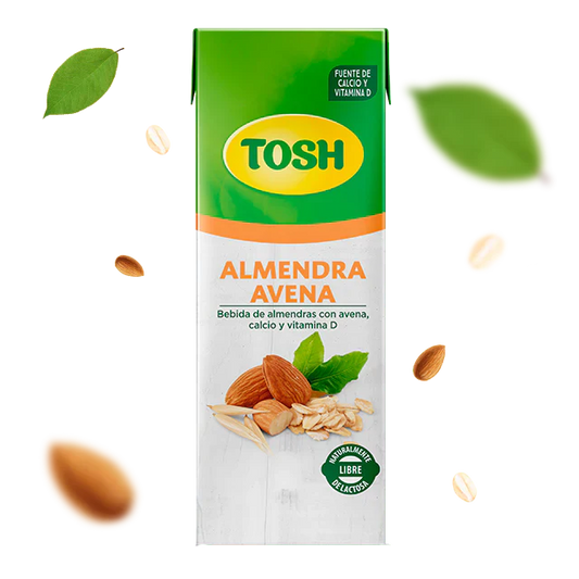 Bebida Vegetal Tosh de Almendras y Avena Sin Azúcar