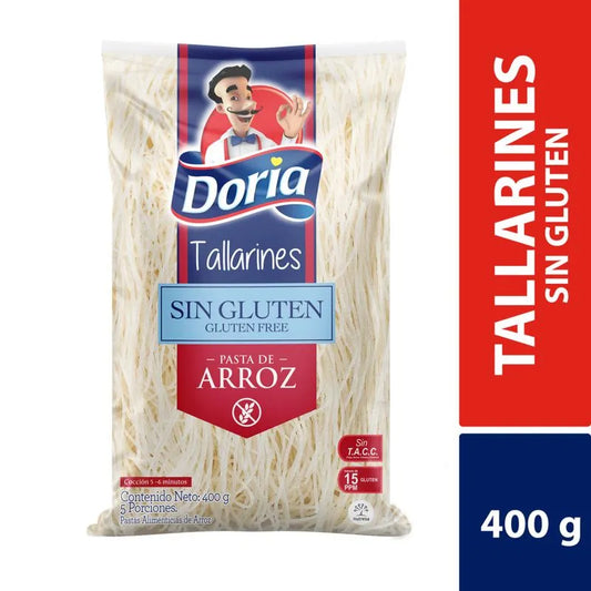 Tallarines Doria Sin Gluten