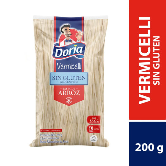 Pasta Vermicelli Doria Sin Gluten