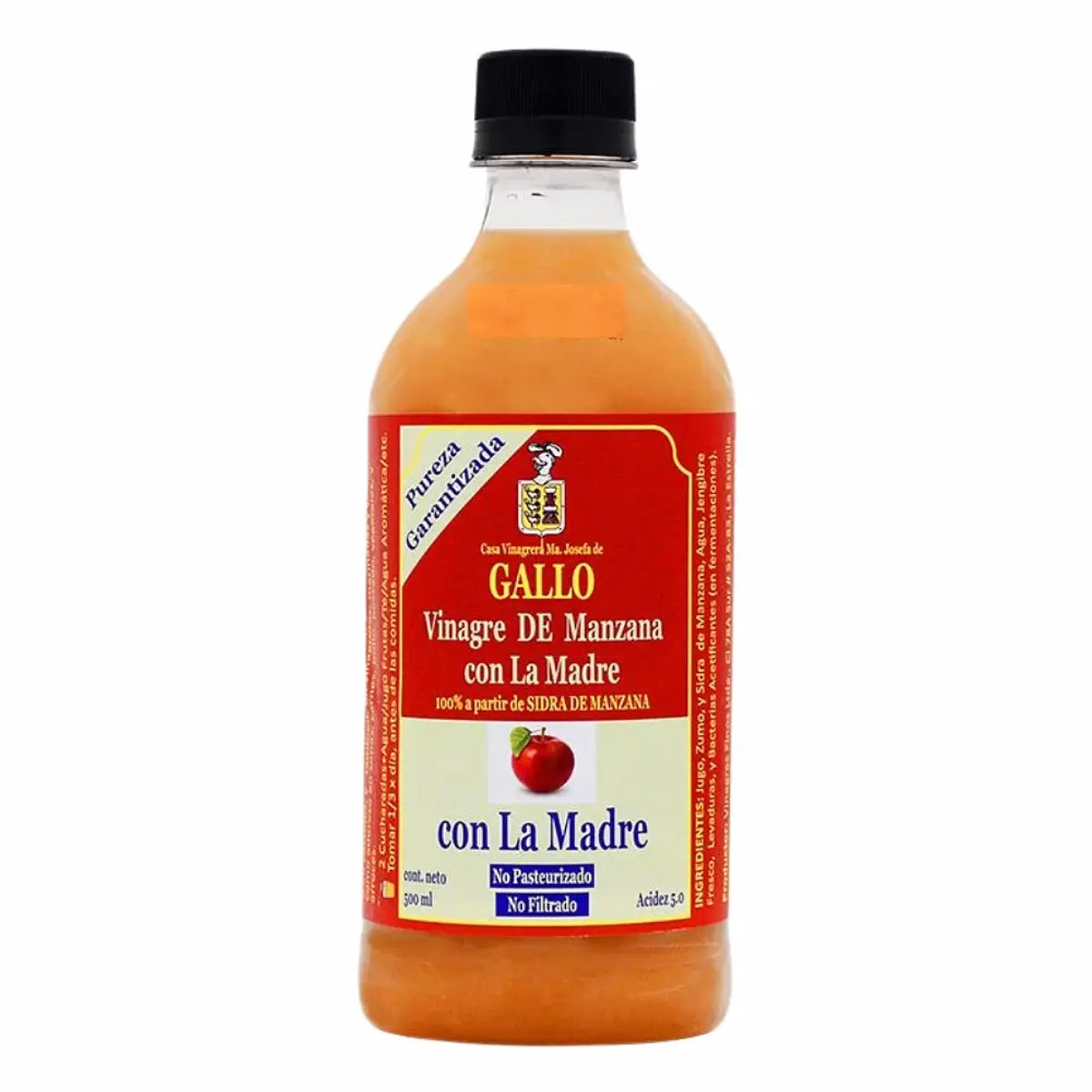 Vinagre de Manzana Con La madre